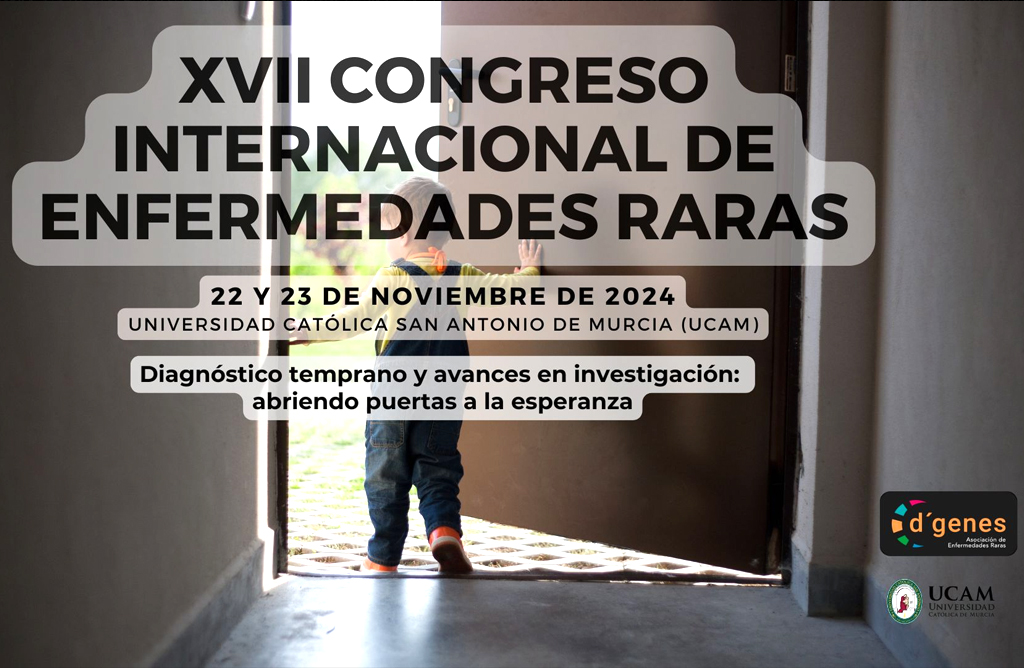 DGenes celebra su XVII Congreso Internacional de Enfermedades Raras los das 22 y 23 de noviembre